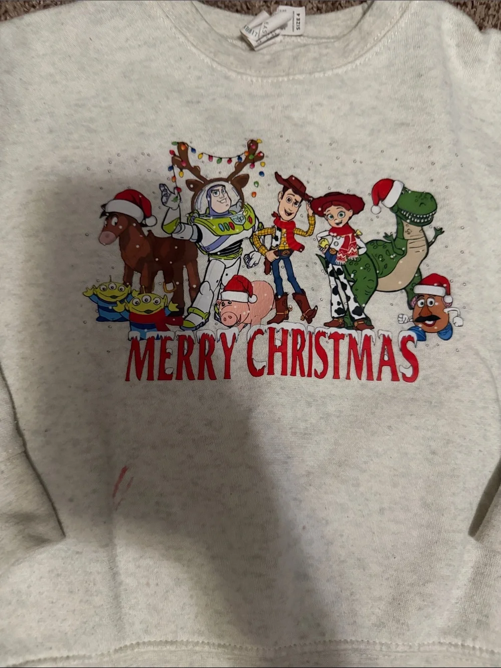 Disney kids Christmas sweaters